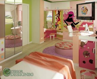 Обширна и свежа детска стая