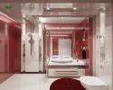 Баня в страстно червено