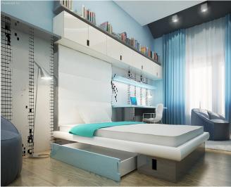 Цялостно интериорно решение  за къща в б...